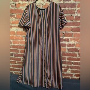 🌈 Rainbow Striped Dress 🌈